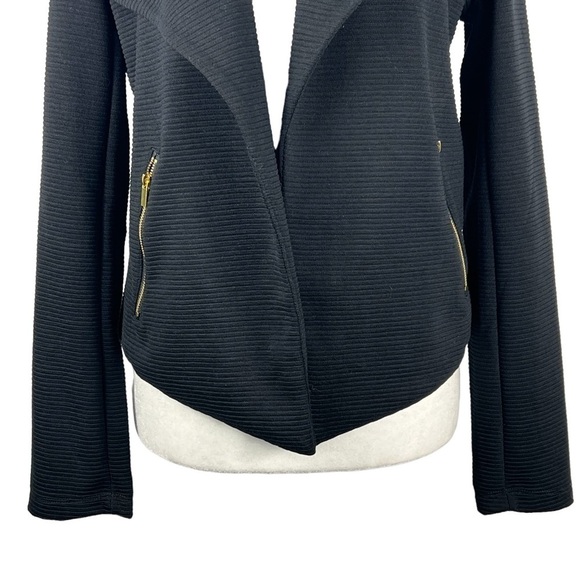 NEW WITH TAGS PREMISE WOMEN'S MOTO DRAPE JACKET‎ - Picture 3 of 13